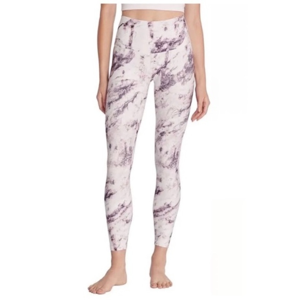 Wildfox Purple Marble High Waisted 7/8 leggings